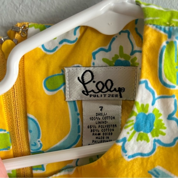 Lilly Pulitzer girls monkey on boats shift dress 7 - Picture 4 of 6